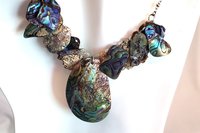 Seaglow Abalone Jewelry Set