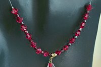 Scarlet Swarovski Elegance Necklace