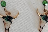 Texas Longhorn Earrings