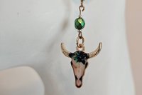 Texas Longhorn Earrings