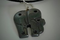 Hematite Elephant Choker/Necklace