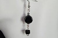 Eclipse Noir Jet Earings