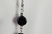 Eclipse Noir Jet Earings