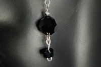 Eclipse Noir Jet Earings