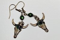 Texas Longhorn Earrings