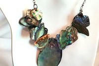 Seaglow Abalone Jewelry Set