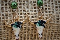 Texas Longhorn Earrings