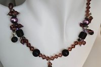 Austrian Amethyst Heart Necklace