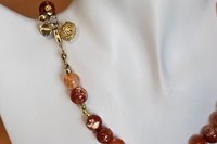 Autumn Cornelian and Jasper Necklace