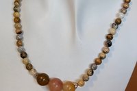 Snowflake Jasper Necklace