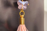 Pink Butterfly Tassels for Little or Big Girls