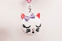 Kitty in Pink Earrings for Little or Big Girls