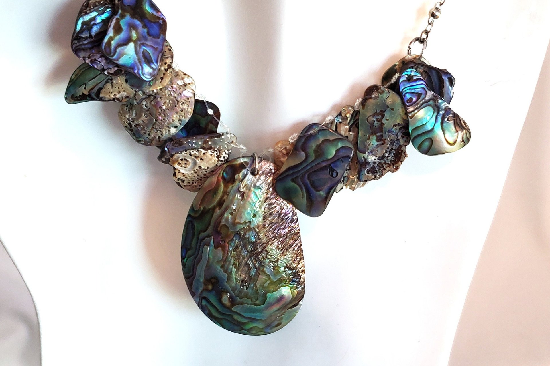 Seaglow Abalone Jewelry Set