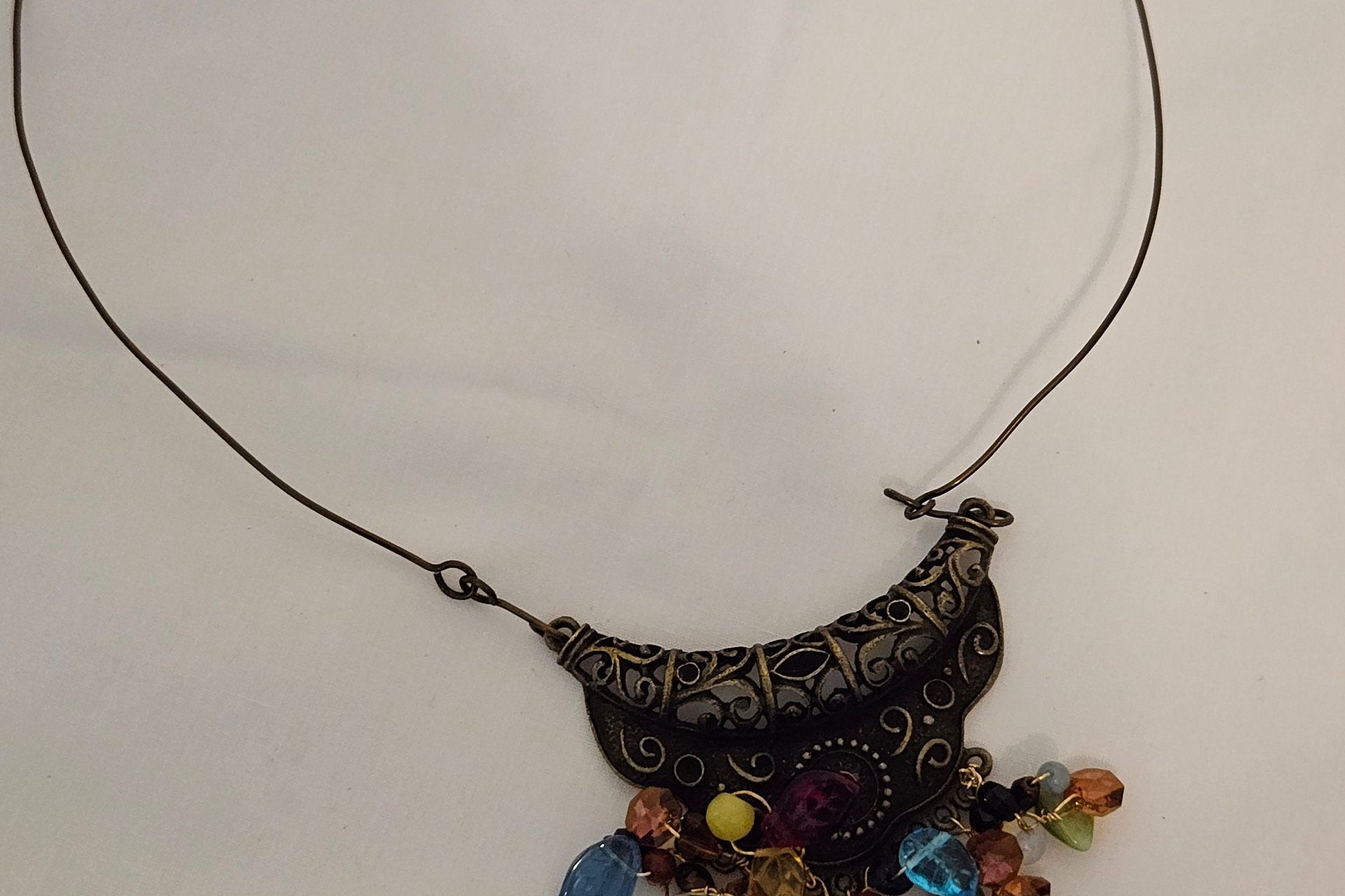 Aurora Cascade Choker Necklace