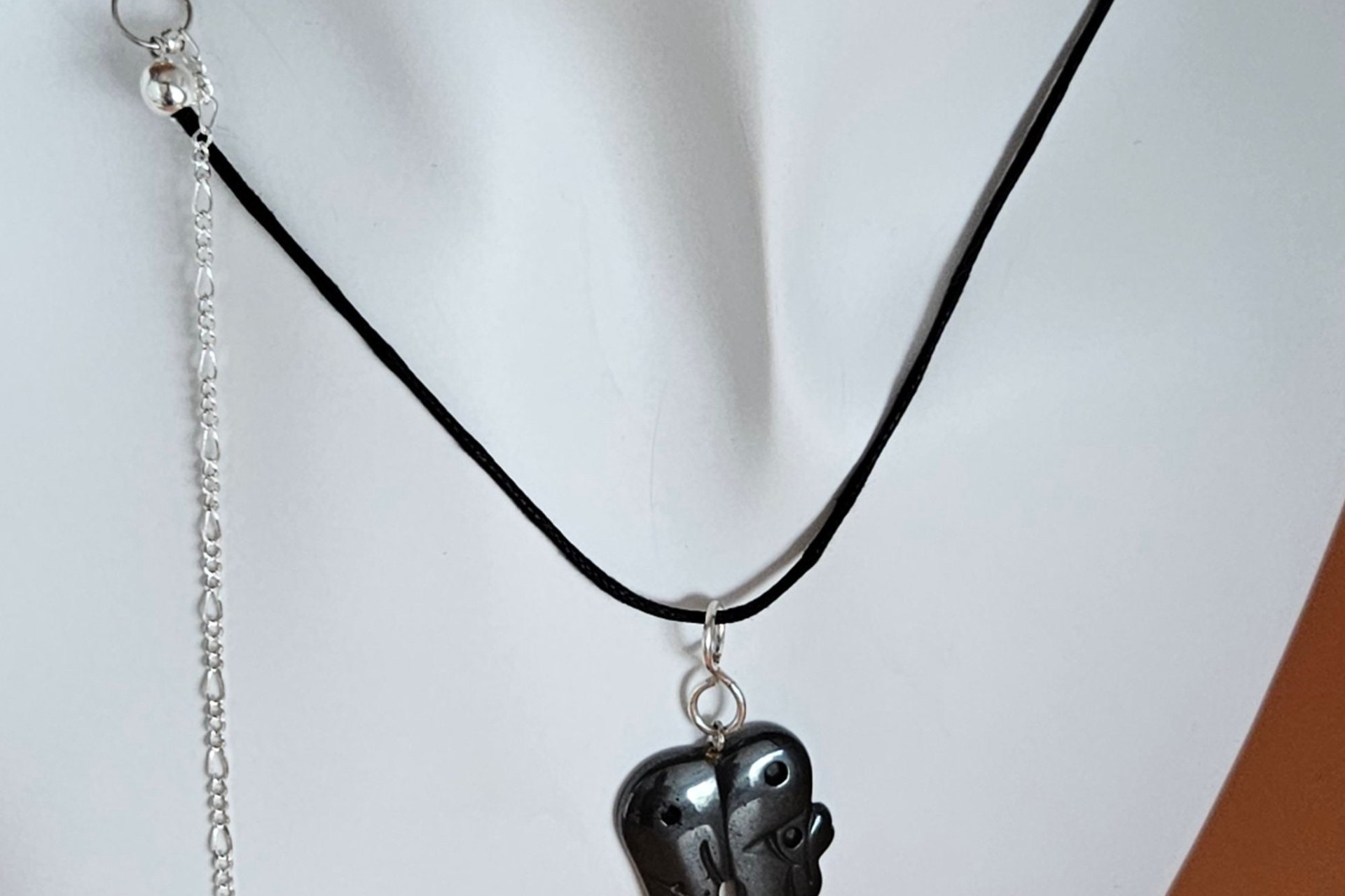 Hematite Elephant Choker/Necklace