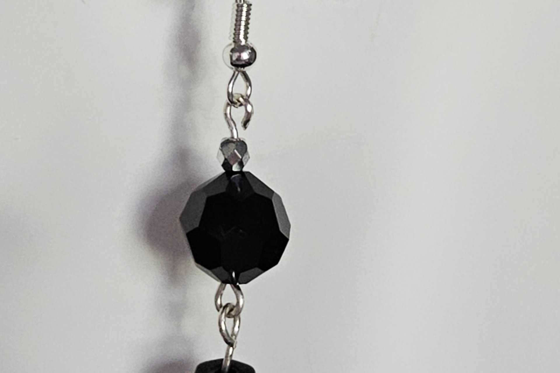 Eclipse Noir Jet Earings