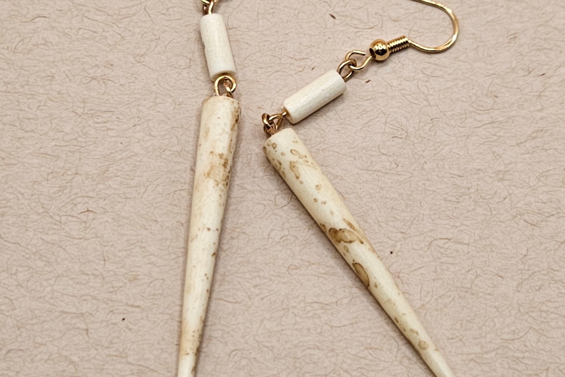 Primal Spike style Bone Earrings