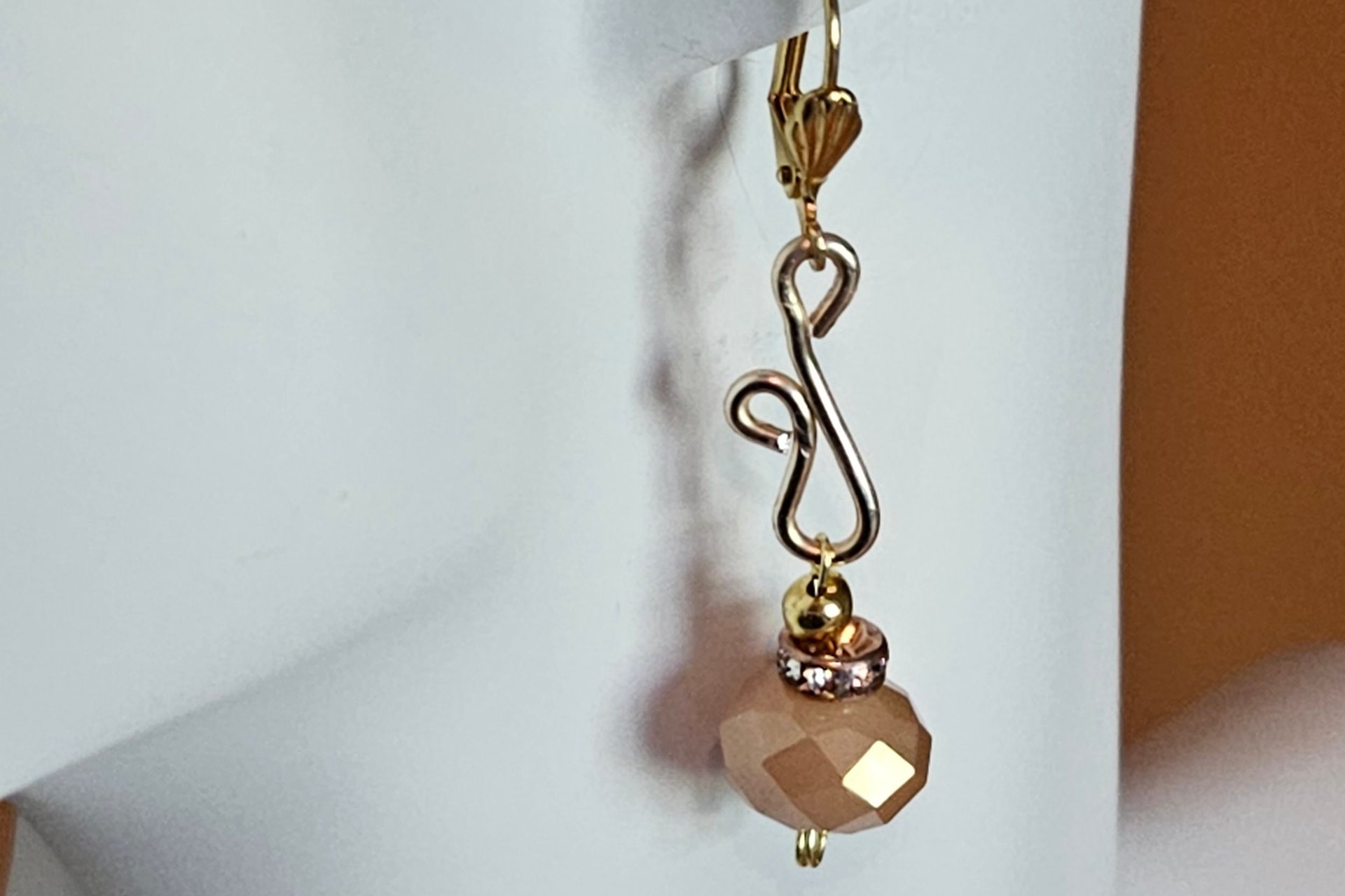 Enchanted Fawn Crystal Earrings