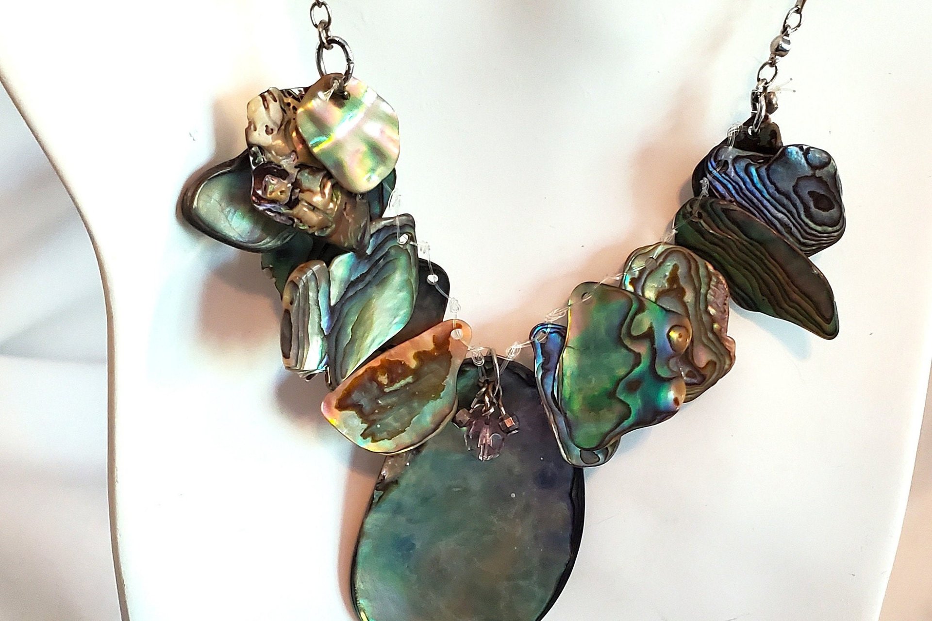 Seaglow Abalone Jewelry Set