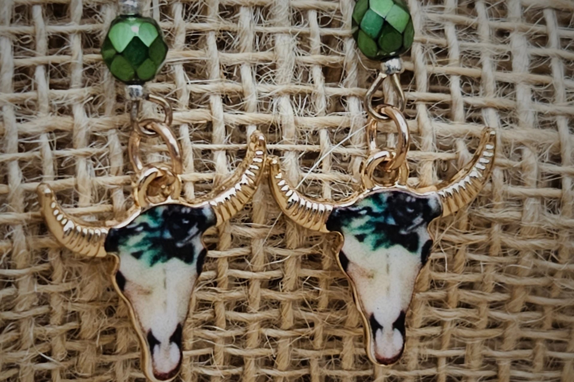 Texas Longhorn Earrings