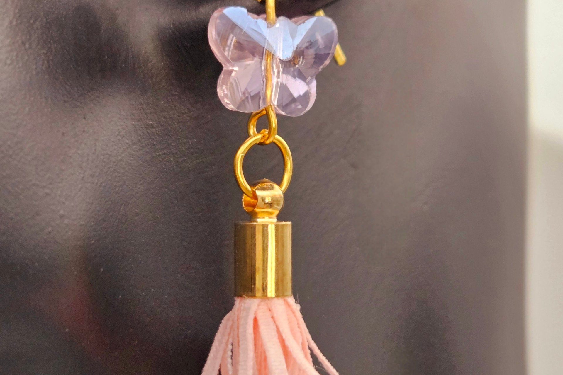 Pink Butterfly Tassels for Little or Big Girls