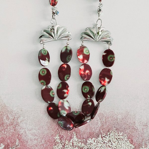 Enchanted Floral Blooms 3N1 Necklace