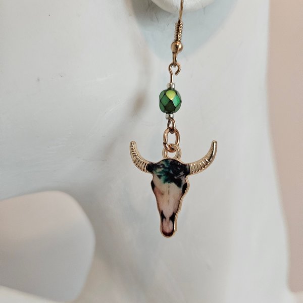 Texas Longhorn Earrings