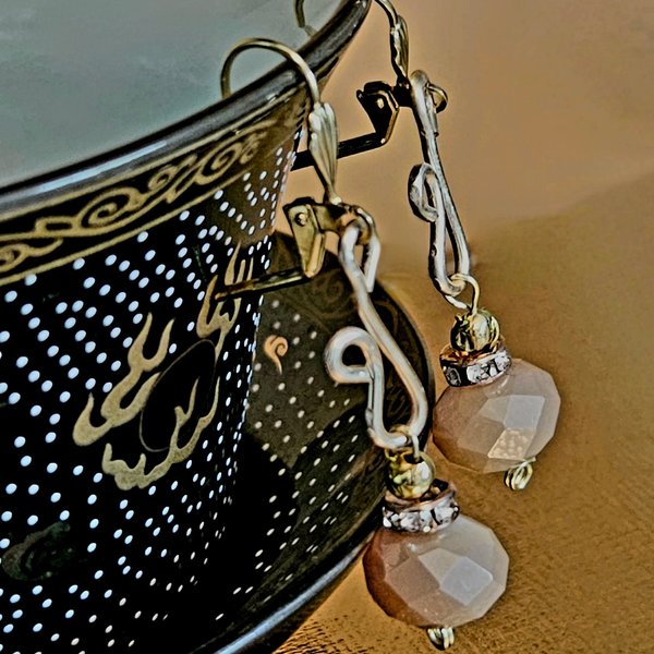 Enchanted Fawn Crystal Earrings