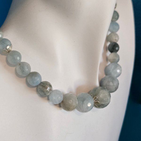 Sky Blue Amazonite Necklace