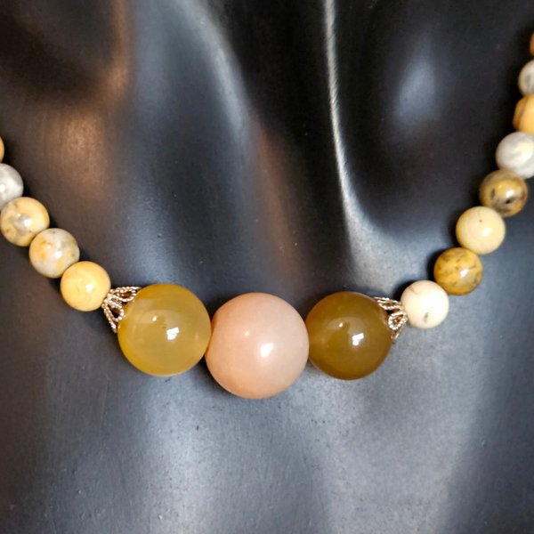 Snowflake Jasper Necklace