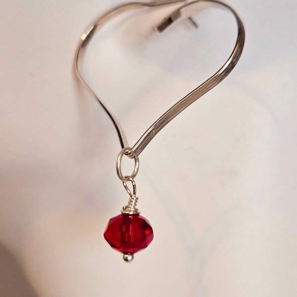 Versatile Heart Embrace Earrings (4 crystals included)